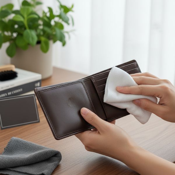Leather Wallet care