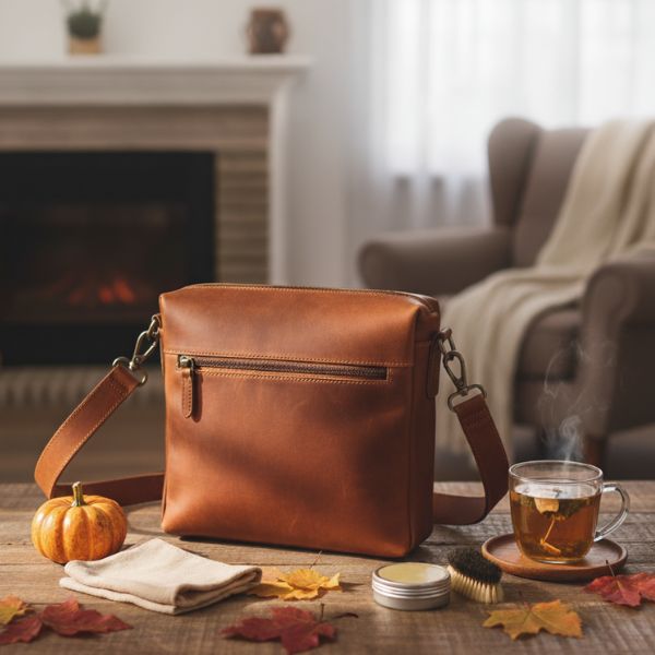 Care for Your Leather Sling Bag During the Autumn Season
